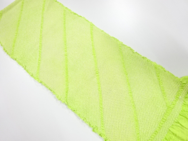 正絹　振袖用　絞り　帯揚げ